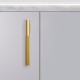 L-Bar Knurled Cabinet Pull