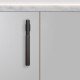 L-Bar Knurled Cabinet Pull