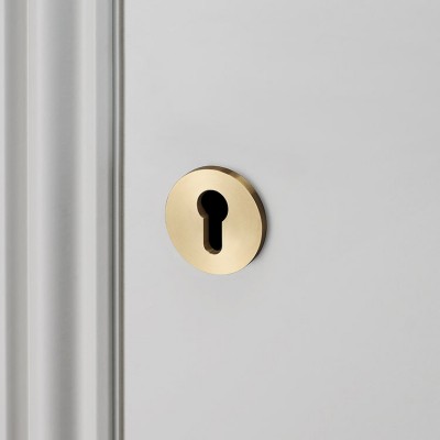 Euro Profile Keyhole Escutcheon by Buster and Punch