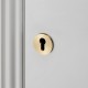 Euro Profile Keyhole Escutcheon by Buster and Punch