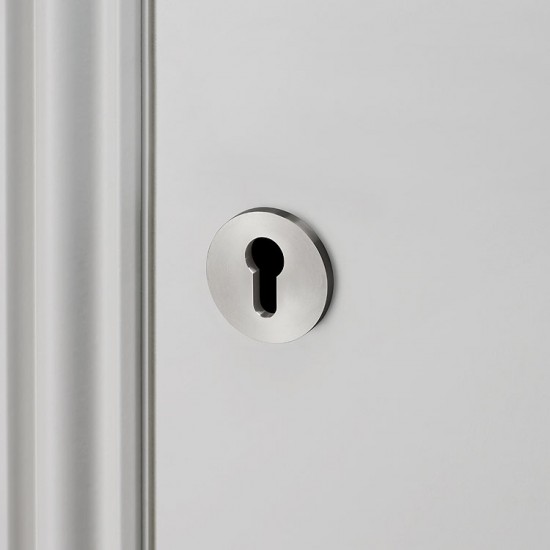 Euro Profile Keyhole Escutcheon by Buster and Punch