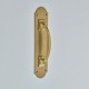 Croft 1651R Pull Handle on a Shaped Plate