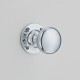 Croft 1757R Pair Cushion Rim Door Knobs