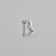 Croft 1764L 2" Cast Door Letters (Face Fixed)