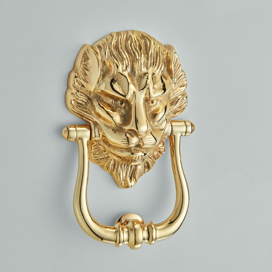 Croft 1768 Lions Head Door Knocker