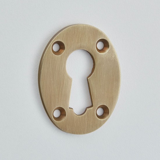 Croft 1892 50 x 40mm Escutcheon to suit Rim Locks