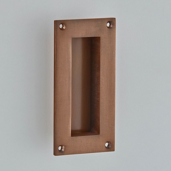 Croft 2134 Plain Cast Edge Flush Pull