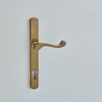 Croft 2203E Lichfield Door handle on Square Backplate 