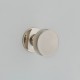 Croft Fluted Mortice 57mm Door Knob on a Concealed Fix Rose