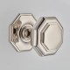 Croft 4185 Flat Octagonal Front Door Knob