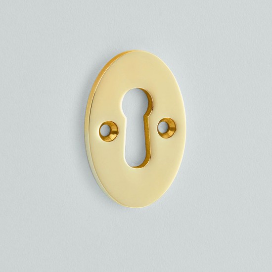 Croft 4579 43 x 29mm Open Oval Escutcheon