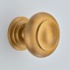 Croft 6345 Round Centre Door Knob on Stepped Rose