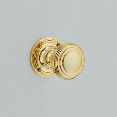 Croft 6347ST Reeded and Stepped Mortice Door Knob