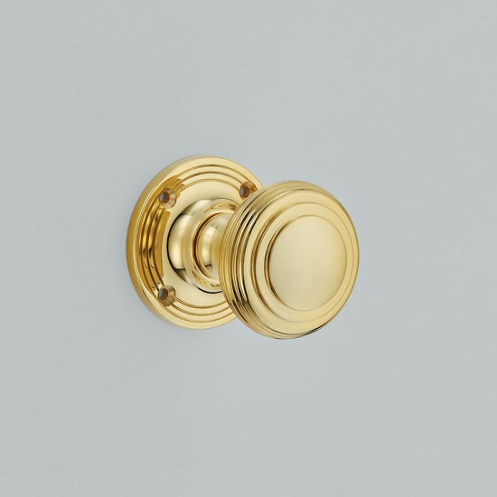 Croft 6347ST Reeded and Stepped Mortice Door Knob