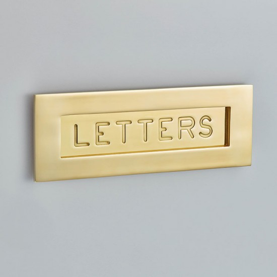 Croft 6355 Letter Plate - Engraved Letters