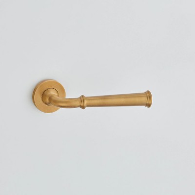 Croft 7070 Grace Door Handle on Rose