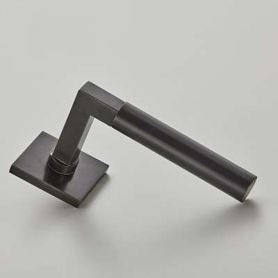 Croft 7080 Gropius Door Handle on Square Rose