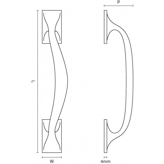 Croft 1653 Pull Handle