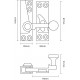 Croft 1761 Quadrant Arm Sash Window Fastener