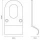 Croft 1773 Oval Profile Cylinder Pull