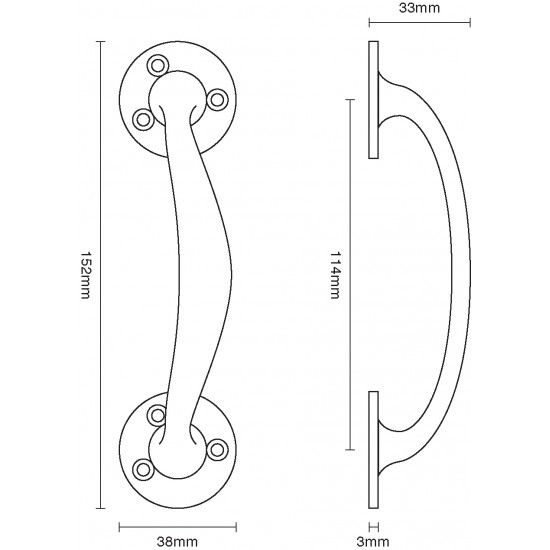 Croft 1782 Bow Handle