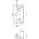 Croft 1825 Fitch Sash Window Fastener