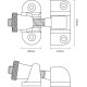 Croft 1826 Brighton Sash Window Fastener