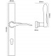 Croft 2226E Oxford Door Handle on Square Backplate 