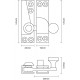 Croft 2825 Straight Arm Sash Window Fastener