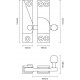 Croft 2825 Narrow Straight Arm Sash Window Fastener