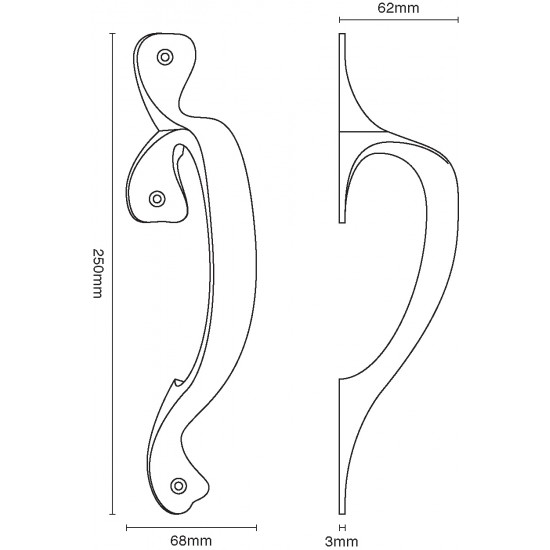 Croft 4129 Pull Handle