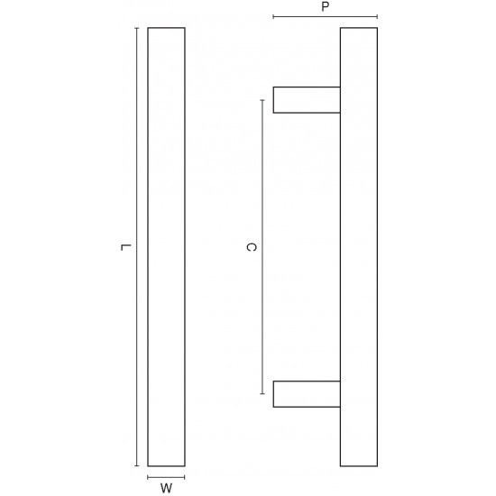 Croft 6356 T Bar Pull Handle