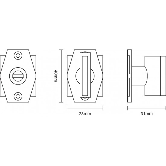 Croft 7007 Art Deco Turn and Release