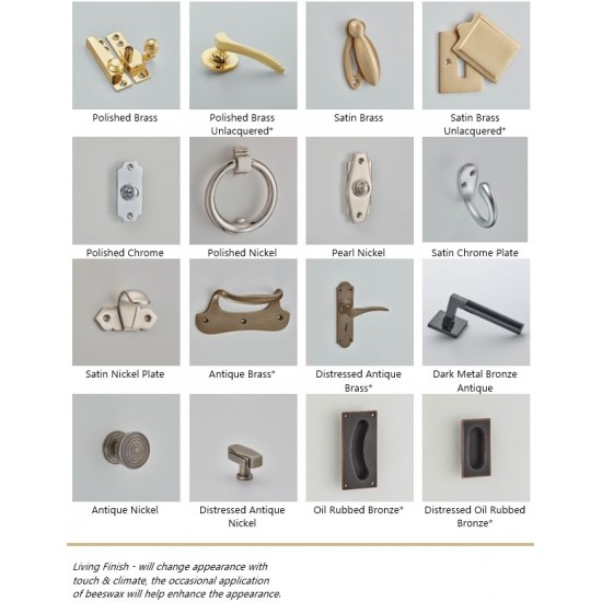 Croft 1805 Ring Flush Latch Handle