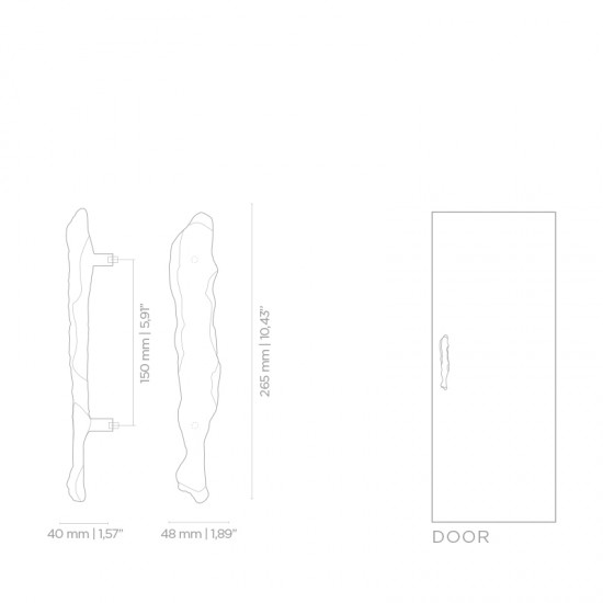 PullCast Earth Collection - Kesyia EA1009 Pull Handle