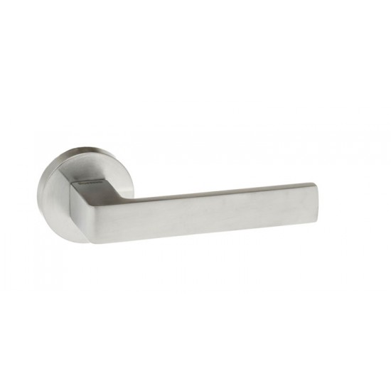 Atlantic UK Forme Asti FMR254 Door Handle on a Round Minimal Rose