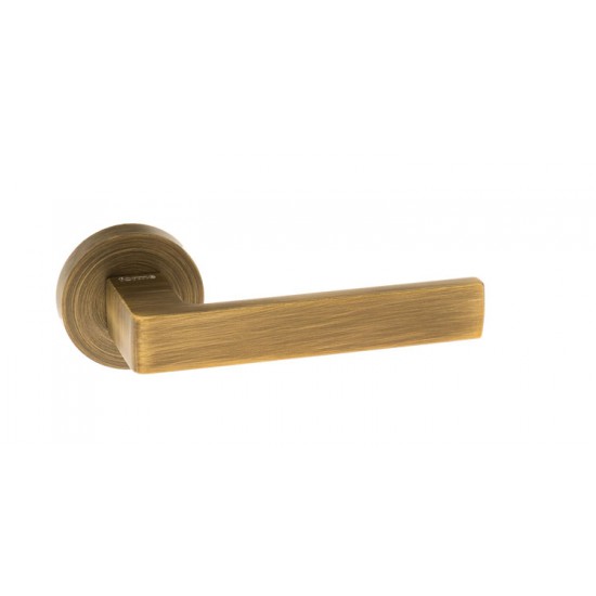 Atlantic UK Forme Asti FMR254 Door Handle on a Round Minimal Rose