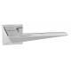 Atlantic UK Forme Naxos FMS215 Door Handle on a Square Minimal Rose