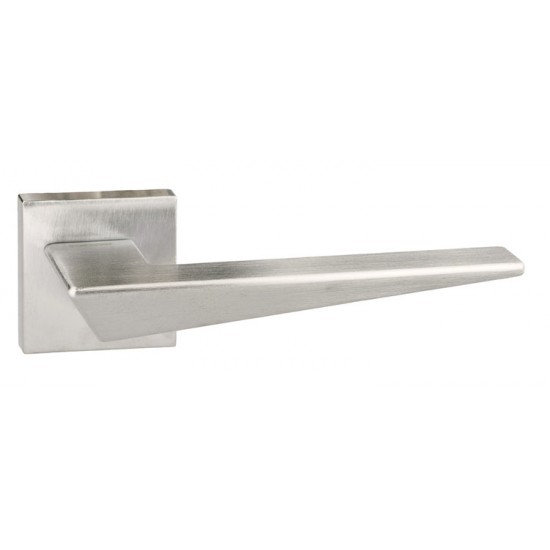 Atlantic UK Forme Naxos FMS215 Door Handle on a Square Minimal Rose