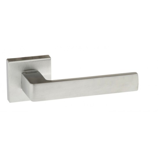 Atlantic UK Forme Asti FMS254 Door Handle on a Square Minimal Rose