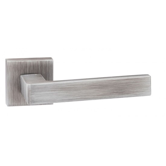 Atlantic UK Forme Asti FMS254 Door Handle on a Square Minimal Rose