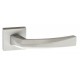 Atlantic UK Forme Crystal FMS268 Door Handle on a Square Minimal Rose