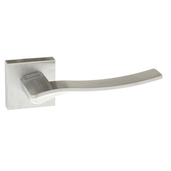 Atlantic UK Forme Olimpia FMS280 Door Handle on a Square Minimal Rose