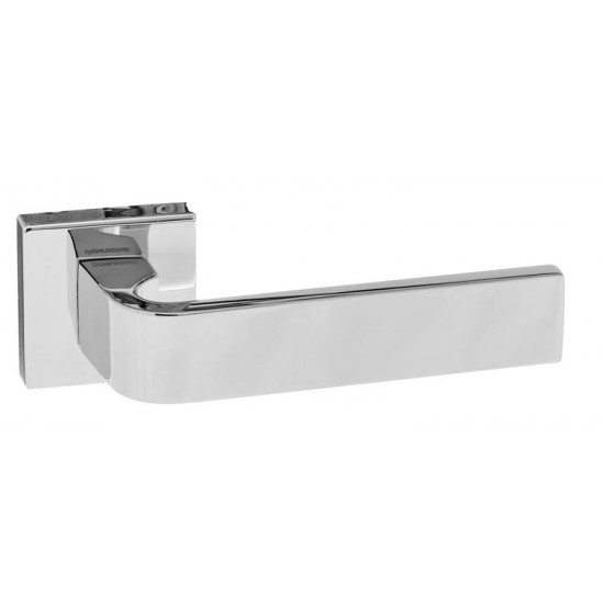 Atlantic UK Forme Monza FMS413 Door Handle on a Square Minimal Rose