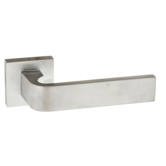 Atlantic UK Forme Monza FMS413 Door Handle on a Square Minimal Rose