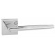 Atlantic UK Forme Boston FMS422 Door Handle on a Square Minimal Rose