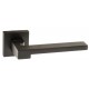 Atlantic UK Forme Ginevra FMS430 Door Handle on a Square Minimal Rose