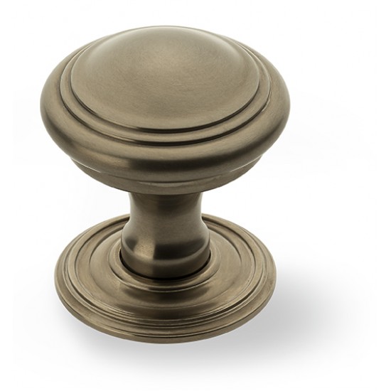 British Made Door Knob on Round Rose