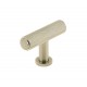 Knurled T Bar Industrial Kitchen Cabinet Handle