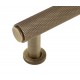 Knurled T Bar Industrial Kitchen Cabinet Handle